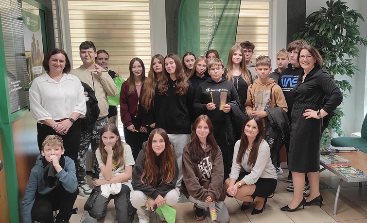 Uczniowie w Oddziale w Telatynie