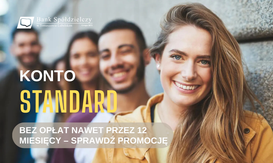 Promocja konta Standard