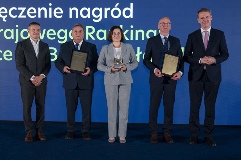 Bank Spółdzielczy w Tomaszowie Lubelskim z prestiżową nagrodą w ogólnopolskim rankingu banków spółdzielczych